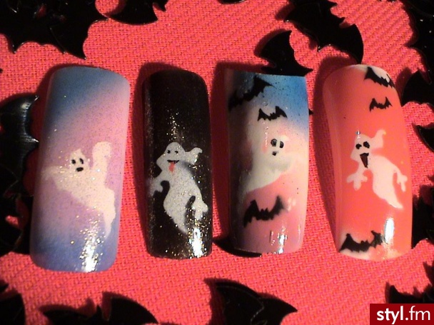 Autor: pulnikula Holloween. Autor: <b>pulnikula</b><br /> - Paznokcie