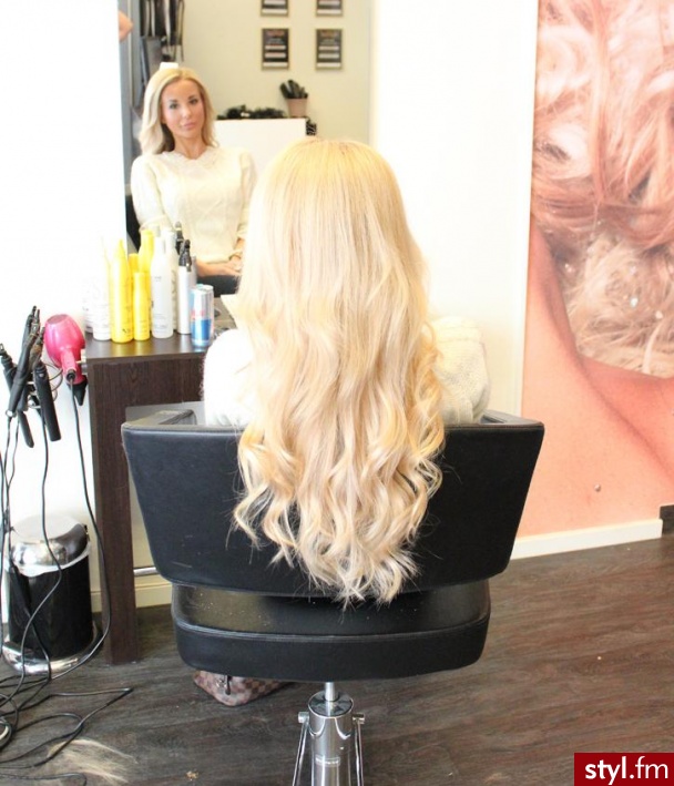Blond Rozpuszczone Proste Na co dzień Długie Fryzury