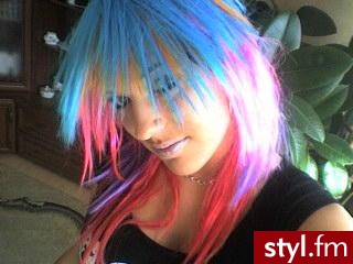 Punk Rock Alternatywne Średnie Fryzury