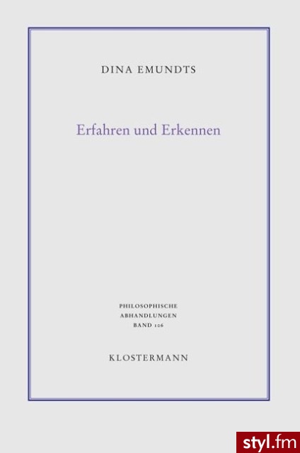 Erfahren und Erkennen - Emu Buty Moda