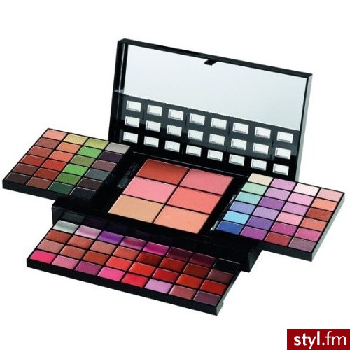 Peggy Sage zestaw do makijażu, kuferek, paleta kolorów 860026 - Dzienne Makijaże