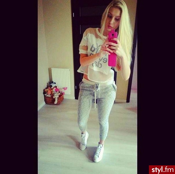 Dresowe Spodnie Moda