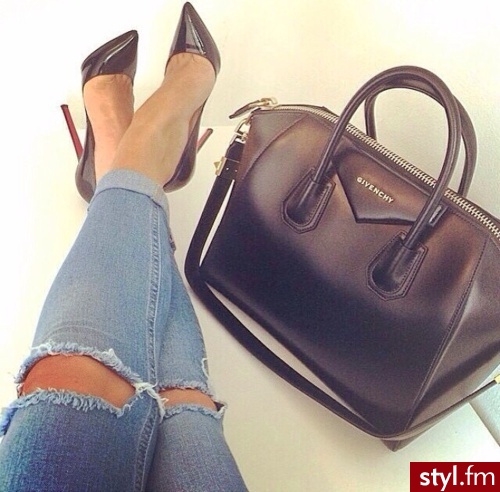 Jeansy Spodnie Moda