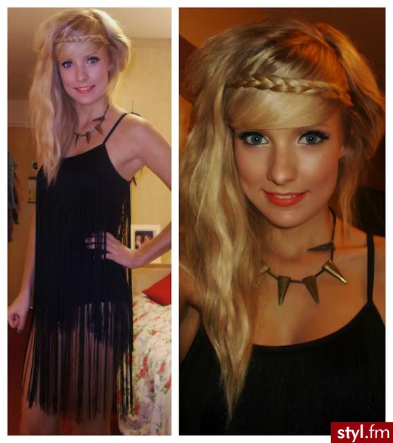 Blond Warkocze Proste Na co dzień Długie Fryzury