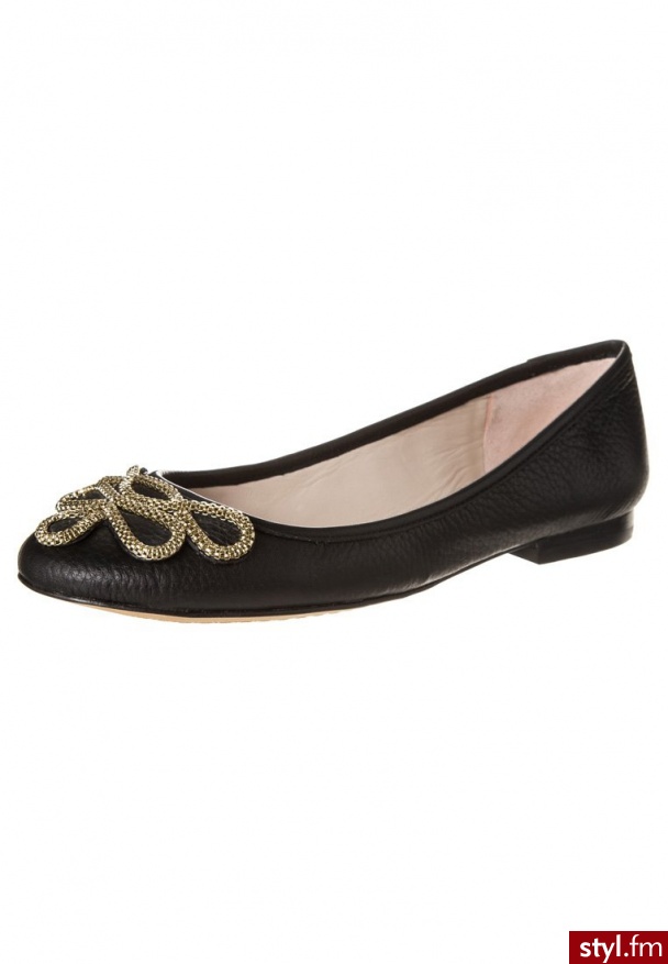 VINCE CAMUTO BALERINY CZARNY (SEQOUIA) - Balerinki Buty Moda