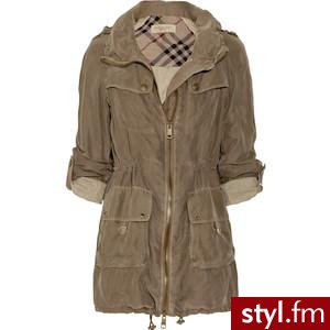 Burberry Washed-silk parka - Polyvore. Pobrano ze strony: http://www.polyvore.com/burberry_washed-silk_parka/thing?id=32290968 - Misz-masz