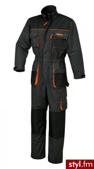 Beta Kombinezon Roboczy, Szary Easy 079050904 - Pozostałe Spodnie Moda