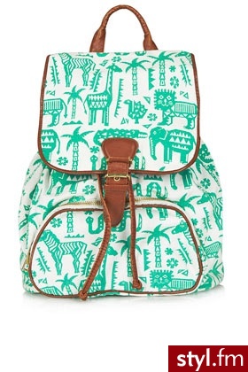 Safari Zoo Backpack - Torebki na co dzień Torebki Moda
