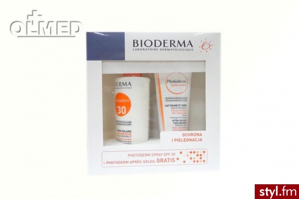 Bioderma Photoderm SPF 30 spray  200 ml + Bioderma Photoderm Aprs-soleil emulsja 100 ml - Emu Buty Moda