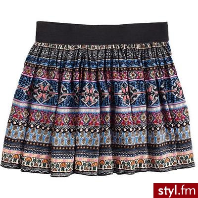 Isadora Ethnic Stripe Skirt - Polyvore. Pobrano ze strony: http://www.polyvore.com/isadora_ethnic_stripe_skirt/thing?id=17446112 - Pozostałe Ciuchy Moda