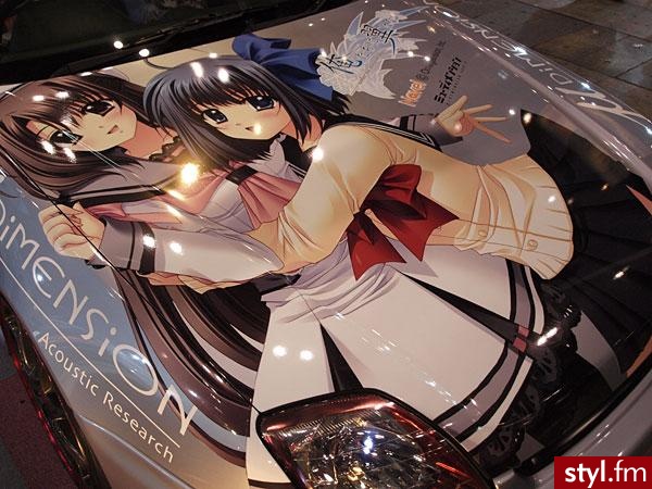 Zdjęcia zostały zrobione na imprezach zwanych "Itasha". - Misz-masz