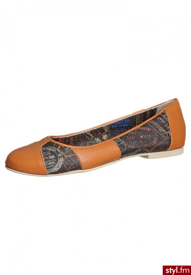 ALV by Alviero Martini PASSPORT SUMMER Baleriny brązowy - Balerinki Buty Moda