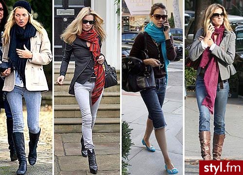 najmodniejsze szale tego sezonu. (; - Pozostałe Dodatki Moda