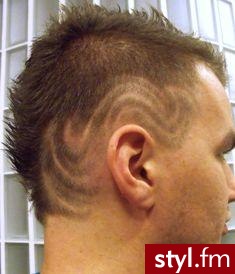 Punk Rock Alternatywne Krótkie Męskie Fryzury