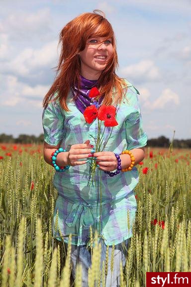 Średnie Fryzury