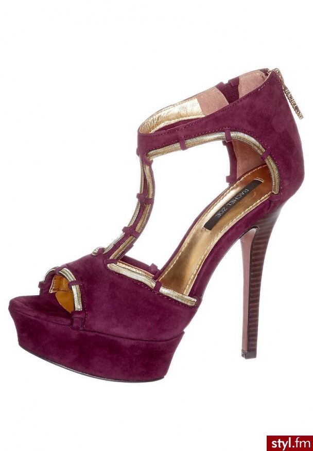 Rachel zoe DEBBI Szpilki Peep Toe czerwony (V8530) - Szpilki Buty Moda