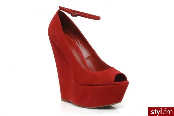 Carvela CZÓŁENKA GRASS BY CARVELA (Czerwony) - Czółenka Buty Moda