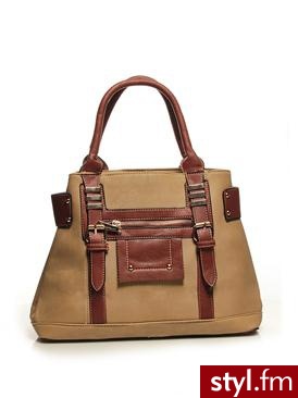 Heppin Torebka 1699 KhakiBrown - Torebki na co dzień Torebki Moda