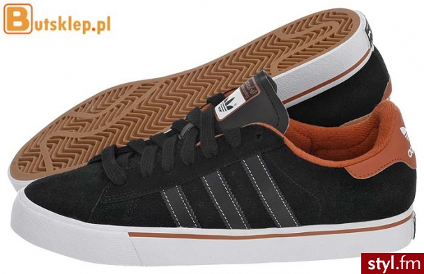 Adidas BUTY MĘSKIE SPORTOWE (G48530) (Czarny) - Sportowe Buty Moda