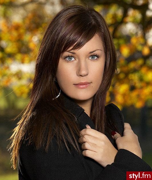 Średnie Fryzury