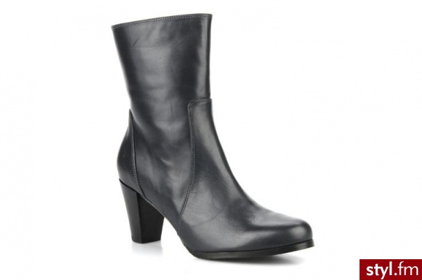 Georgia Rose PÓŁBUTY I BOTKI SAXON BY GEORGIA ROSE (Szary) - Botki Buty Moda