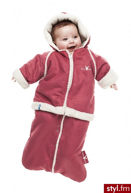 Wallaboo - Kombinezon - 0-6 Miesięcy - Warm Red - Pozostałe Spodnie Moda