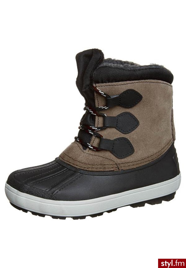 STUPS Śniegowce brązowy (N126) - Pozostałe Buty Moda