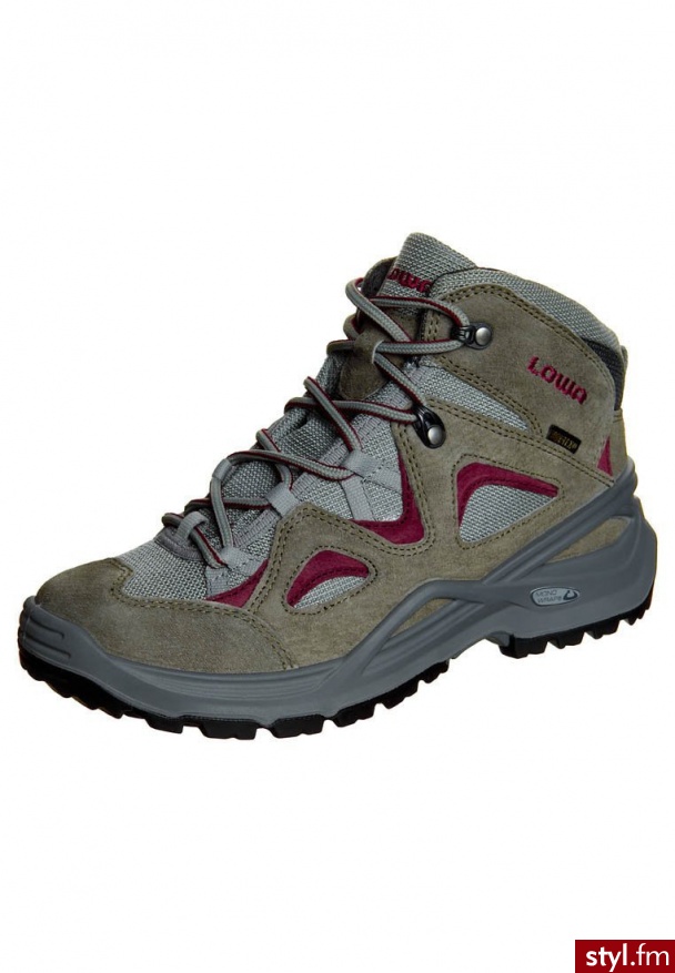Lowa BORA GTX QC Buty trekkingowe szary 320582 - Pozostałe Buty Moda