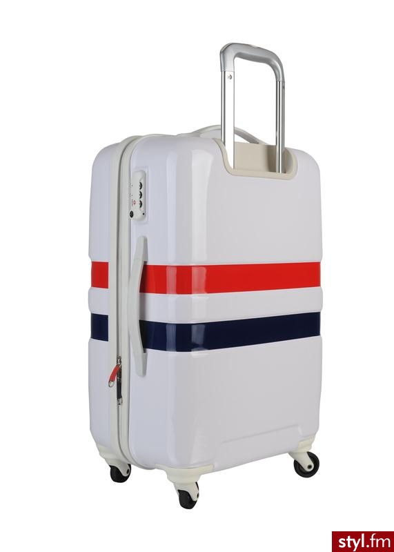 TOMMY HILFIGER Walizka CRUISE biały - Torby podróżne Torebki Moda