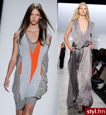 moda wiosna i lato 2009. szarosc czesto z mocnym akcentem - Pozostałe Ciuchy Moda