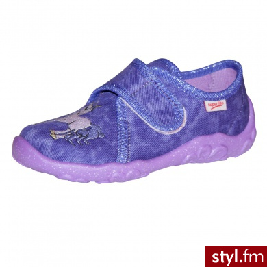 Superfit Girls Kapcie BERRY lila - Pozostałe Buty Moda