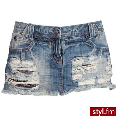Soul Cal Deluxe Ditsy Ripped Mini Skirt - Polyvore. Pobrano ze strony: http://www.polyvore.com/cgi/thing?id=21270403 - Pozostałe Ciuchy Moda