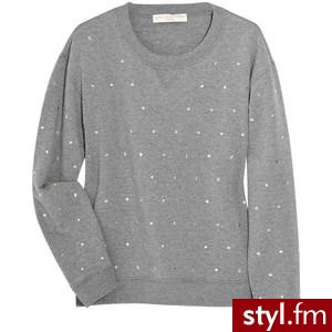 Stella McCartney Stud-embellished sweater - Polyvore. Pobrano ze strony: http://www.polyvore.com/stella_mccartney_stud-embellished_sweater/thing?id=18900913#1290717450374 - Pozostałe Ciuchy Moda