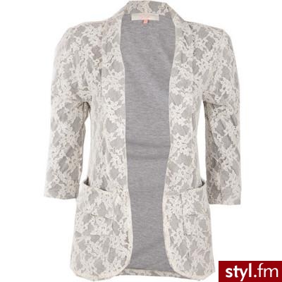 Miso Lace Blazer - Polyvore. Pobrano ze strony: http://www.polyvore.com/miso_lace_blazer/thing?id=19510760 - Pozostałe Ciuchy Moda