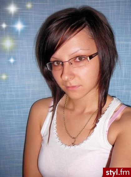 EMO Alternatywne Średnie Fryzury