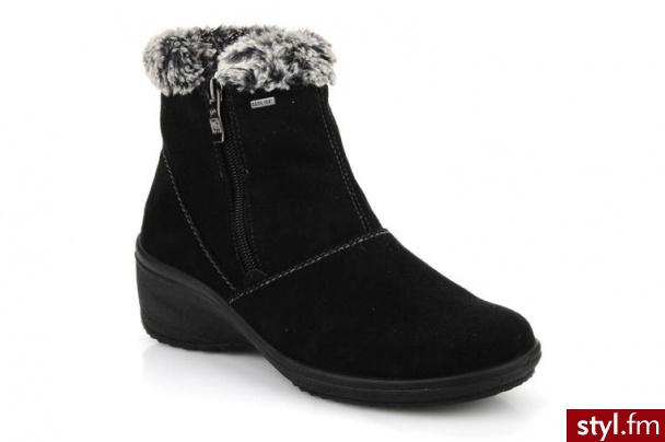 Ara PÓŁBUTY I BOTKI MARGIN BY ARA (Czarny) - Botki Buty Moda