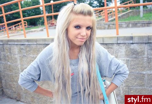 Blond Rozpuszczone Proste Na co dzień Długie Fryzury