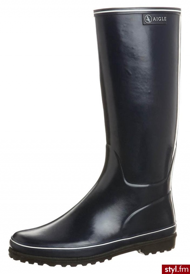 Aigle VENISE Kalosze niebieski - Kalosze Buty Moda