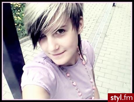 EMO Alternatywne Średnie Fryzury