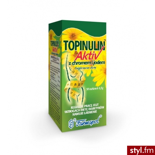 FARMAPOL TOPINULIN ACTIV X 50 TABL - Bransoletki Biżuteria Moda
