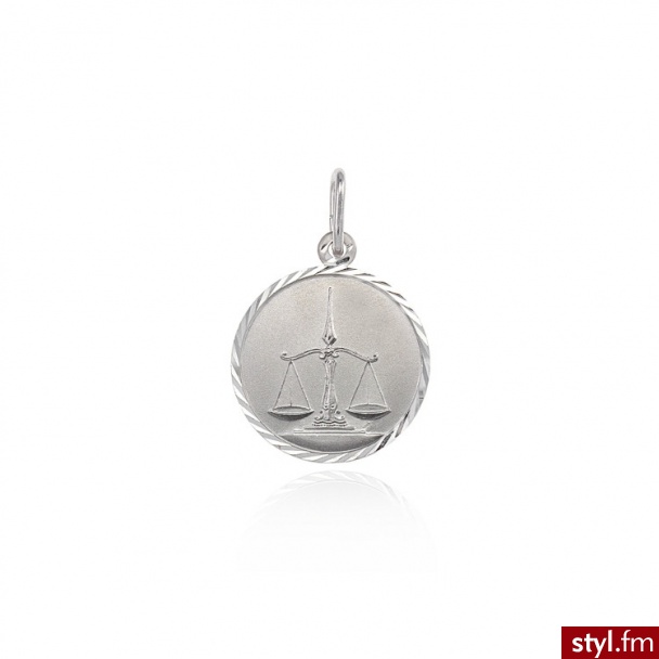Dandelio znak zodiaku - Waga ESB-zOD-WAG-M5039D - Wisiorki Biżuteria Moda