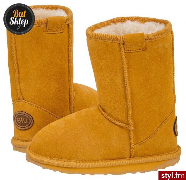 EMU AUSTRALIA BUTY WALLABY LO KIDS GOLD (K10102) - Emu Buty Moda