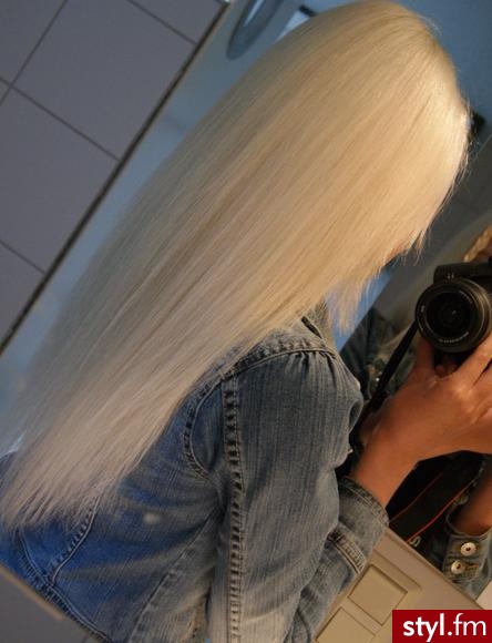 Blond Rozpuszczone Proste Na co dzień Długie Fryzury