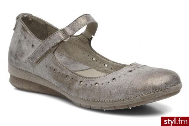 Khrio Balerinki Ino by (złoty) - Balerinki Buty Moda