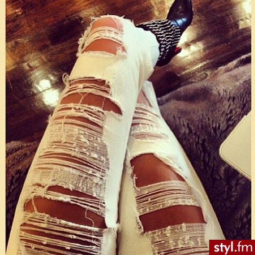 Jeansy Spodnie Moda