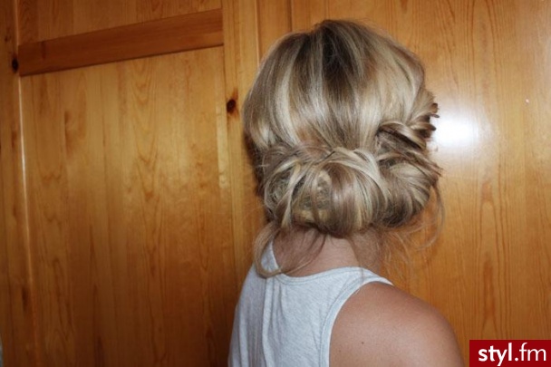 Blond Upięcie Proste Na co dzień Długie Fryzury