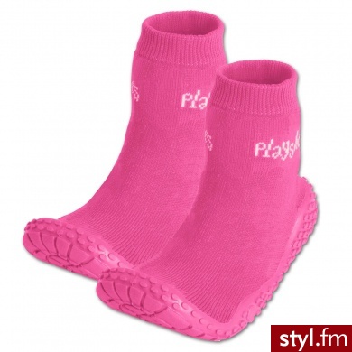 PLAYSHOES Skarpetki do wody AQUA  różowe różowy - Pozostałe Buty Moda