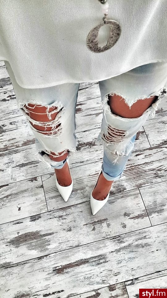 Jeansy Spodnie Moda