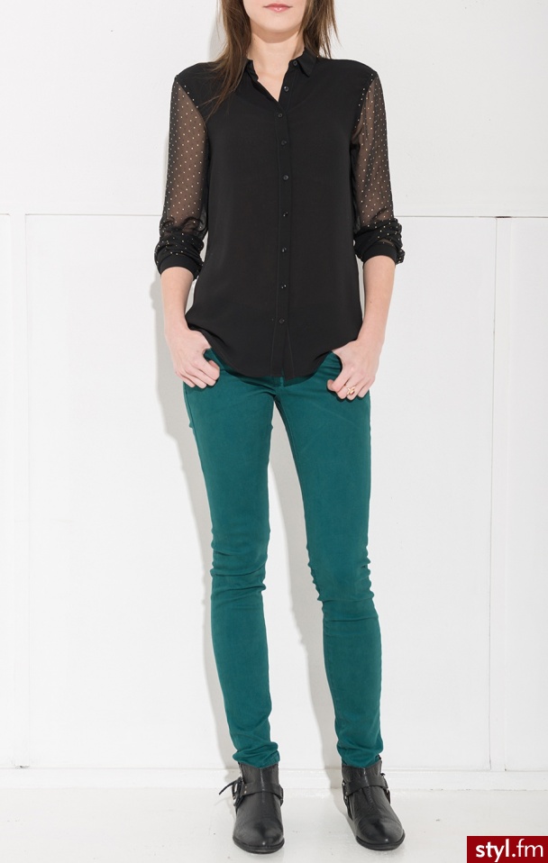 Jeansy Spodnie Moda