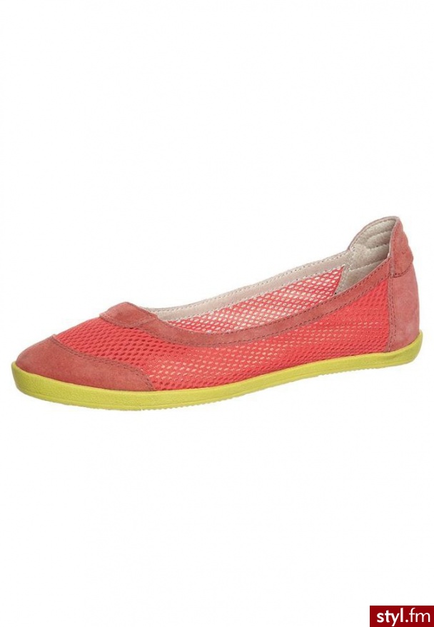 Vagabond LILY Baleriny czerwony - Balerinki Buty Moda